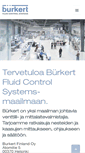 Mobile Screenshot of burkert.fi