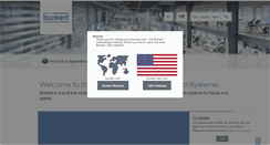 Desktop Screenshot of burkert.com