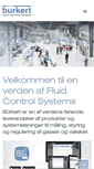 Mobile Screenshot of burkert.dk